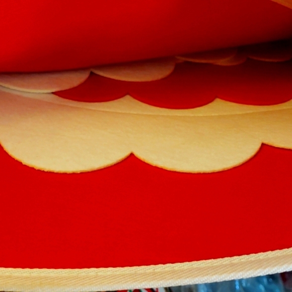 Outgeek DIY Christmas Tree Skirt Kit: 41 inch 3D Round Large Soft Felt - Picture 6 of 7